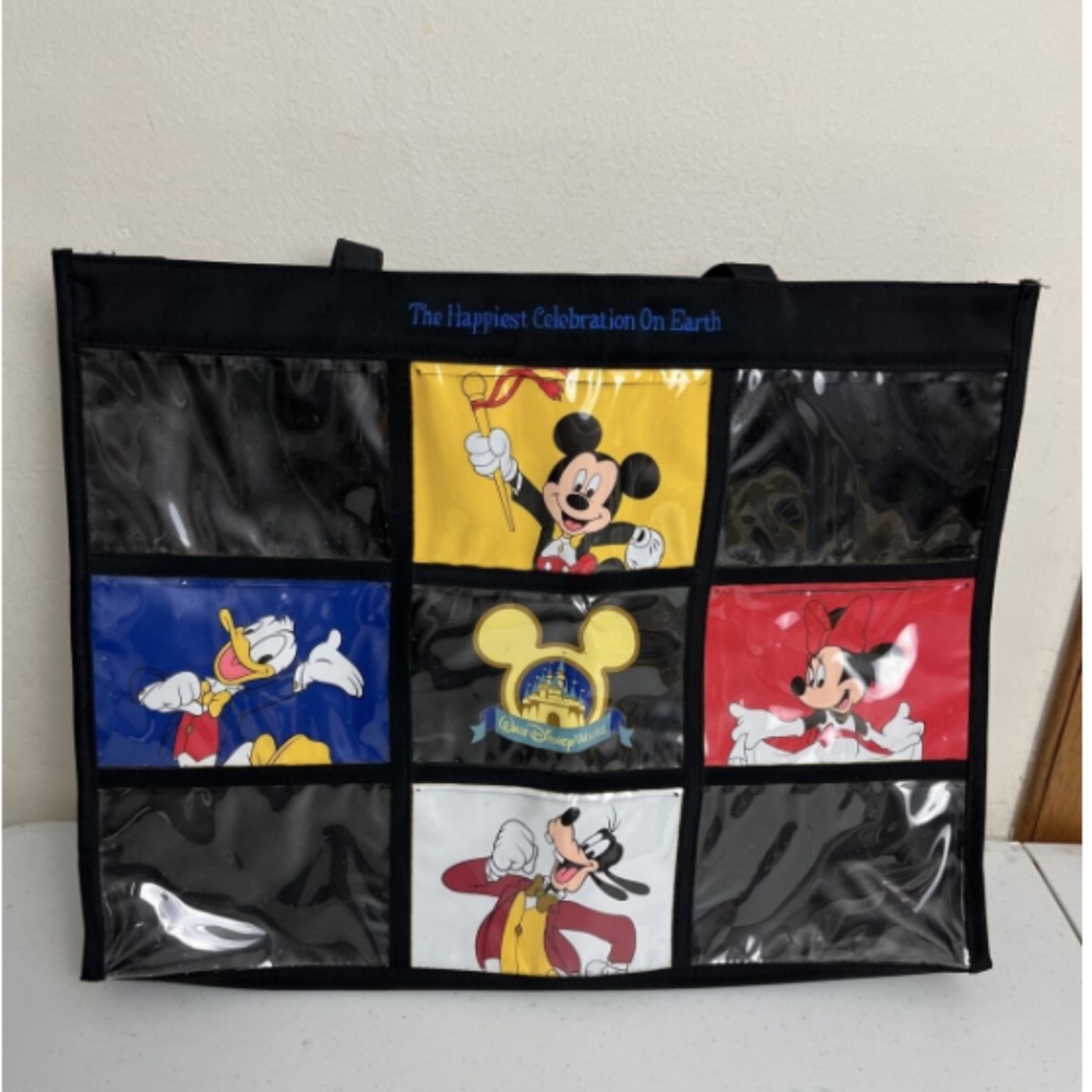 Walt Disney World Happiest Celebration On Earth Photo Tote Bag Park 14”x16”